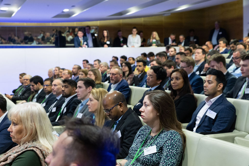 Delegates at the ICC C4DTI Conference 2024 facing the stage.
